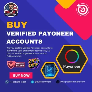 Buy Verified Payoneer accounts