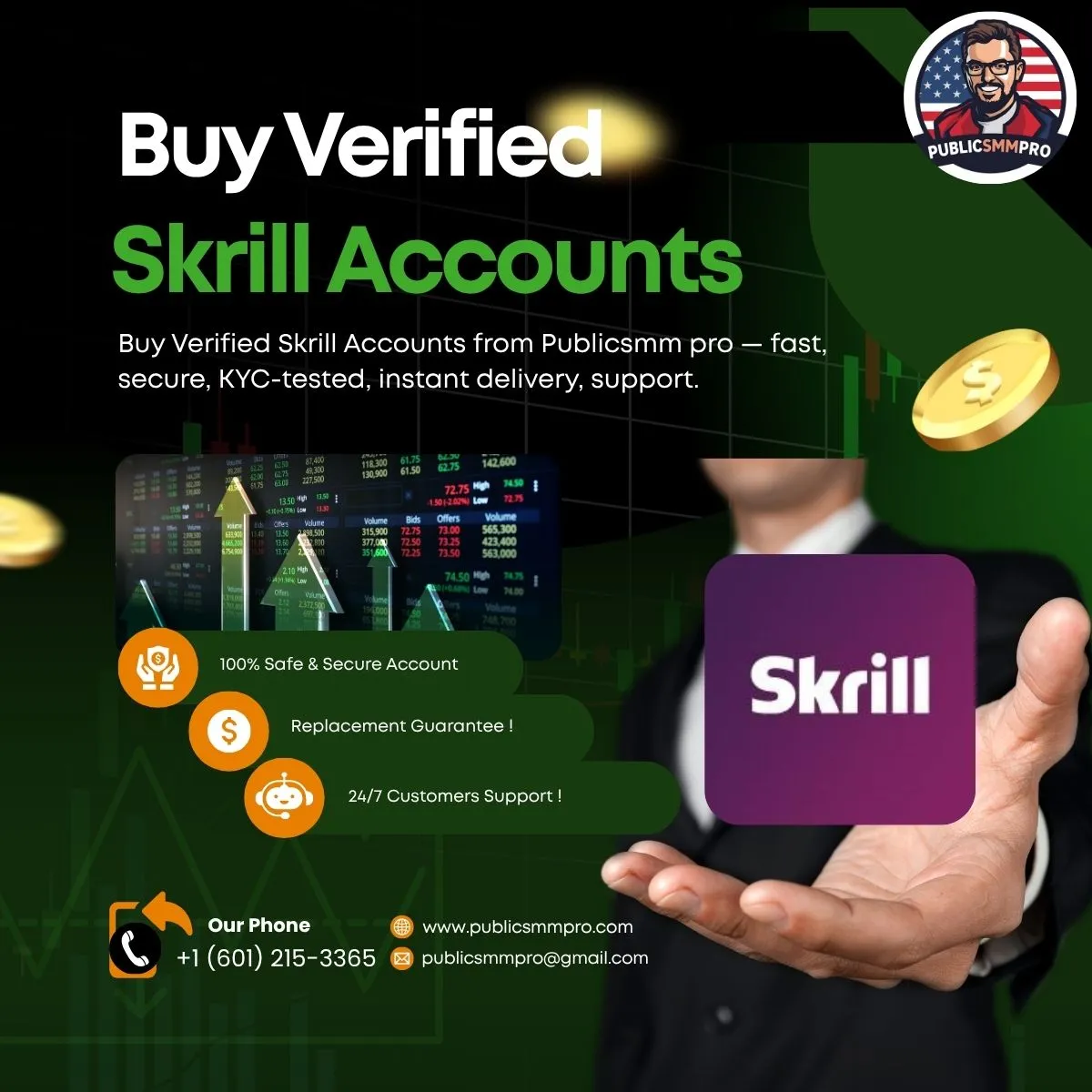 Buy Verified Skrill Accounts